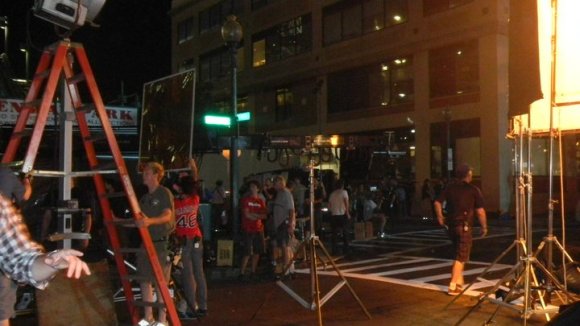 Boston MA - July 2011 while filming Ted