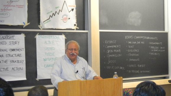 rof_ Marshall Ganz - teaching us Leadership Skills at the Harvard Kennedy School