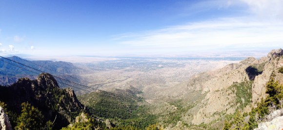 Top of Sadia's Peak in Albuquerque, New Mexico (10,300 ft, about 7 hours hike)